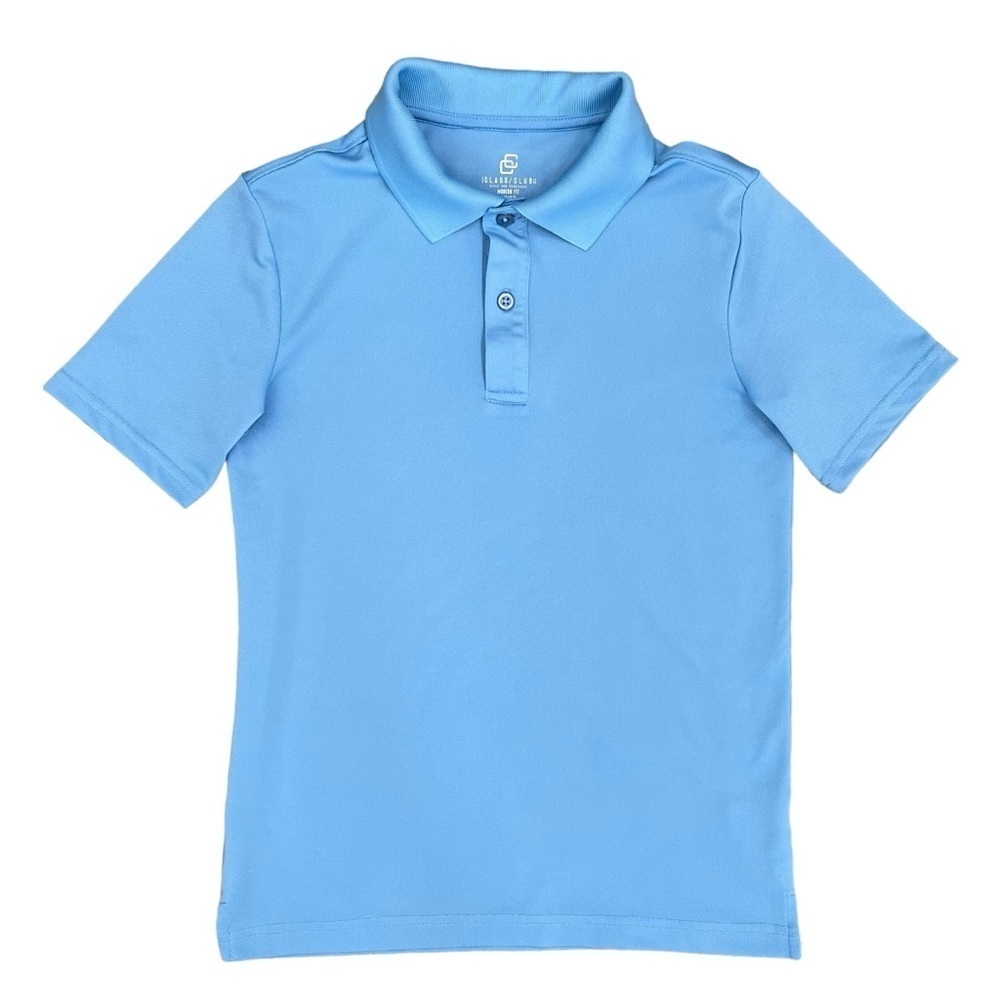 Class Club Children’s Blue Short Sleeve Polo